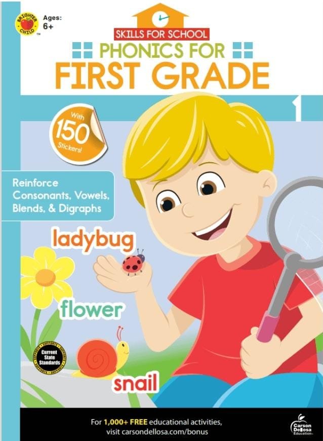 Skill For School Phonics For First Grade