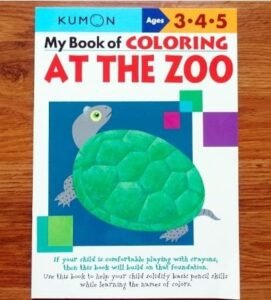 My Book Of Coloring At The Zoo