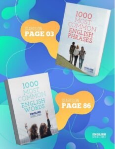 1000 English Phrases & 1000 English Words